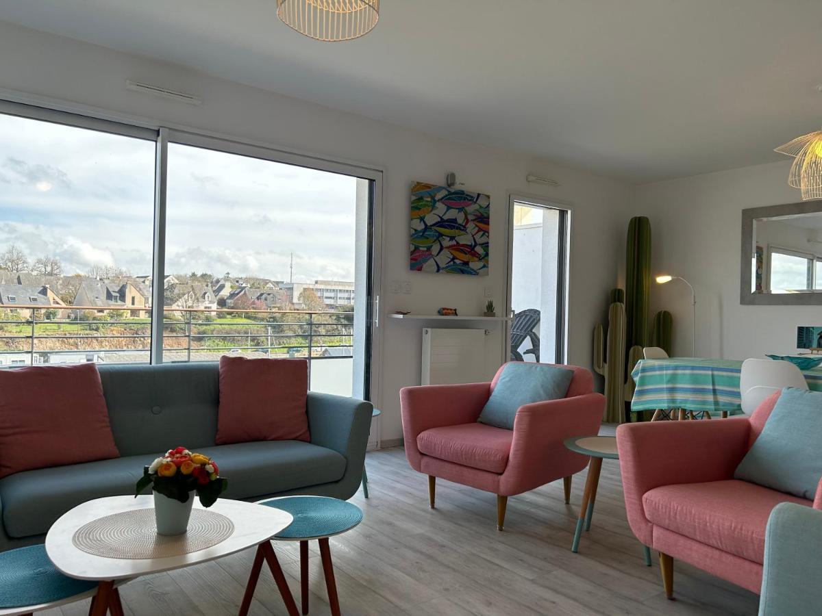 Les Terrasses Marines - Vue Imprenable Sur Le Port De Plaisance Apartamento Vannes Exterior foto